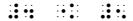 Nemeth Code transcription of 4 is less than 5