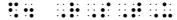 Nemeth Code transcription of square RSTU